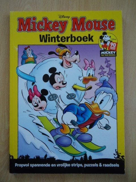 Mickey Mouse winterboek 2019, Eén stripboek, Ophalen of Verzenden, Zo goed als nieuw