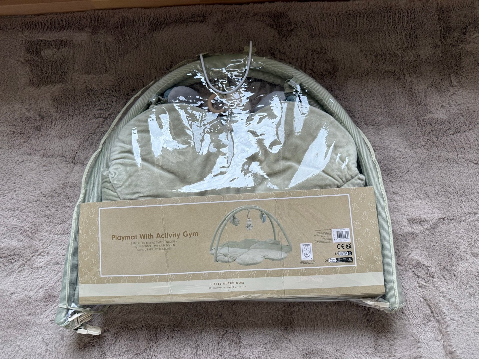 Nijntje X Little Dutch Lucky Speelkleed-Leaves. Nieuw, Ophalen of Verzenden, Nieuw, Babygym
