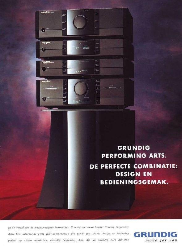 VINTAGE GRUNDIG FINE ARTS SURROUND EN PHILIPS DCC, Audio, Tv en Foto, Overige merken, Losse componenten, Ophalen of Verzenden
