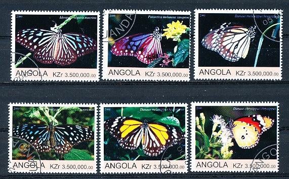 Angola 2000 ANG007 gest. cinderella, Ophalen of Verzenden, Overige landen, Gestempeld