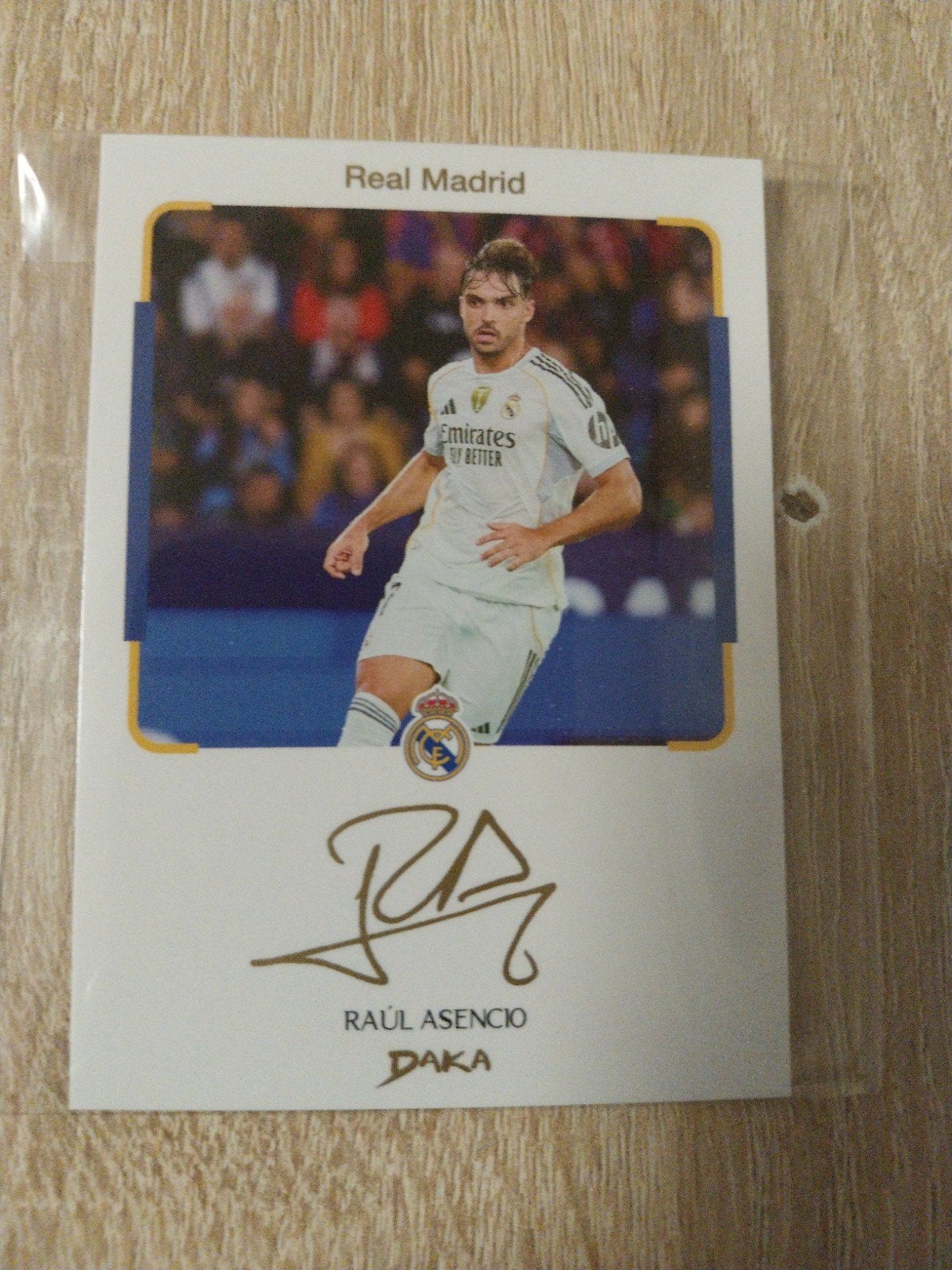 Real Madrid Raúl Asencio Instant Cheki Plaatje, Ophalen of Verzenden, Zo goed als nieuw, Plaatje