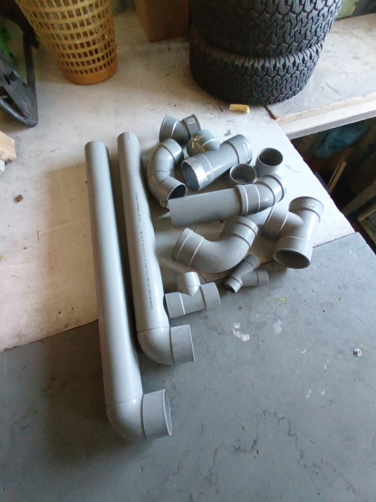 diverse pvc stukken, Ophalen, Bochten, Pvc, Minder dan 2 meter