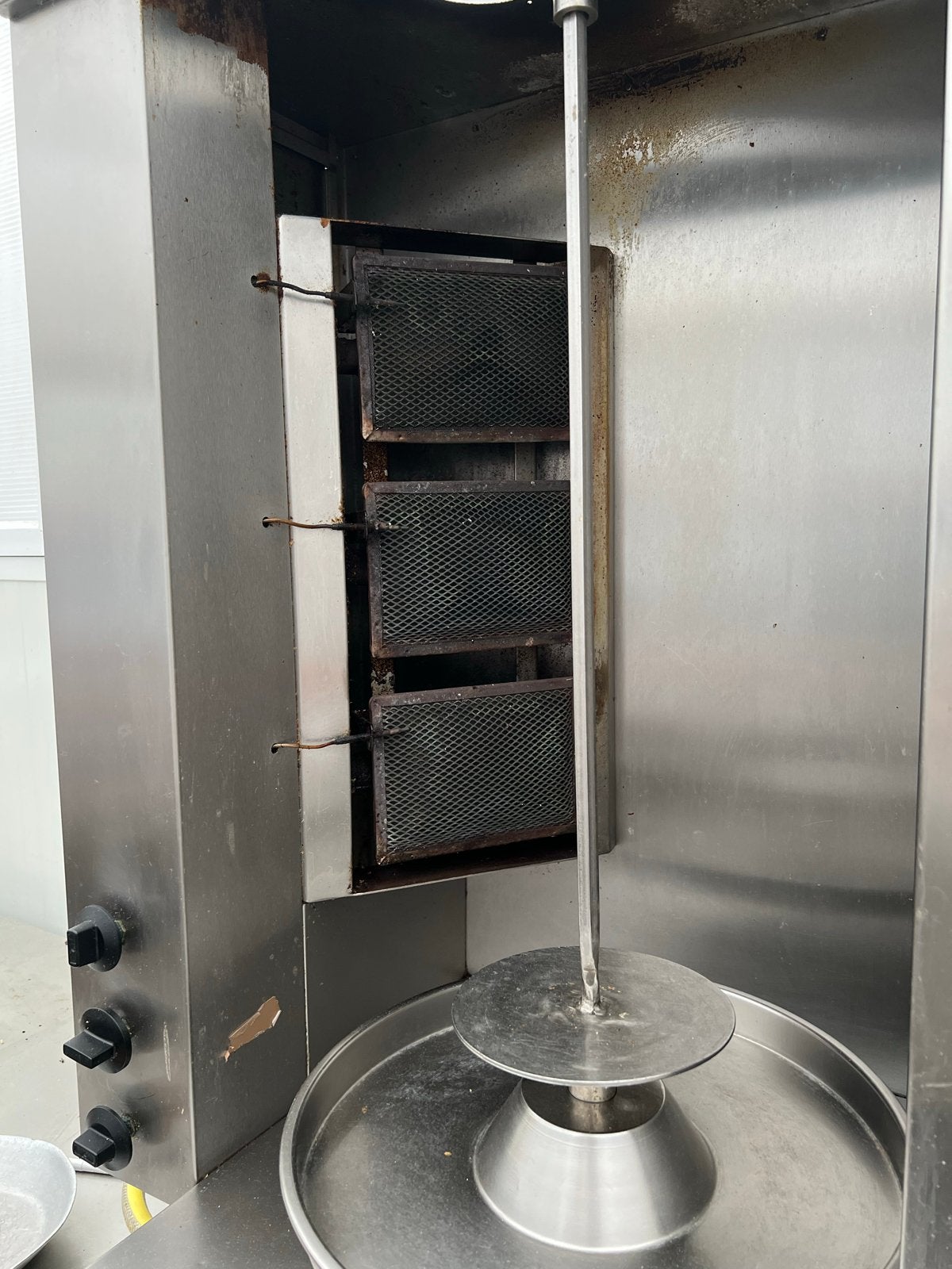 Professionele Shoarma Grill - YONA Grill-fabricage, Ophalen of Verzenden, Gebruikt, Fornuis, Frituur en Grillen