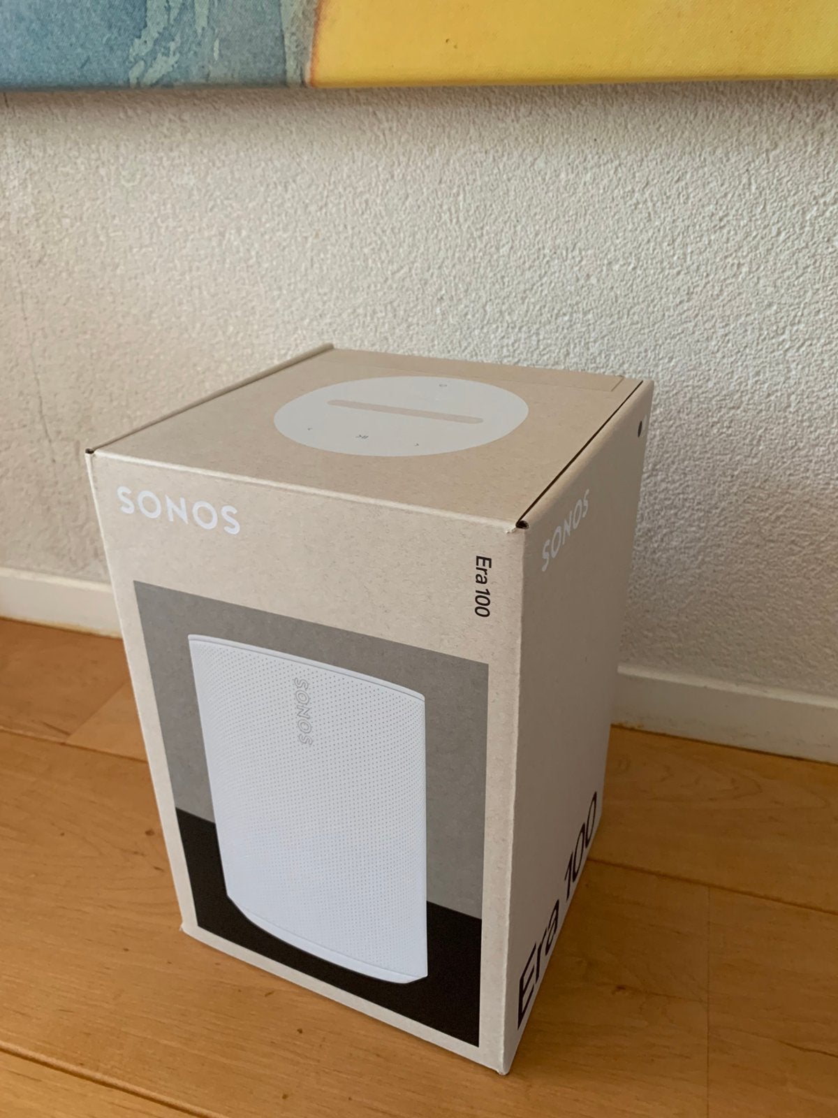 Sonos Era 100 (wit, in doos)., Ophalen, Stereo speakers, Inclusief kabels, Zo goed als nieuw