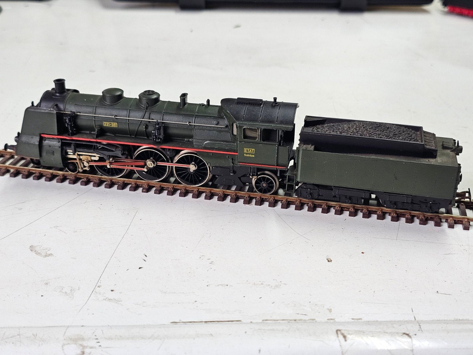 Märklin HAMO HO Franse stoomlocomotief 231-981 ETAT, Gebruikt, Ophalen of Verzenden, Analoog, Märklin