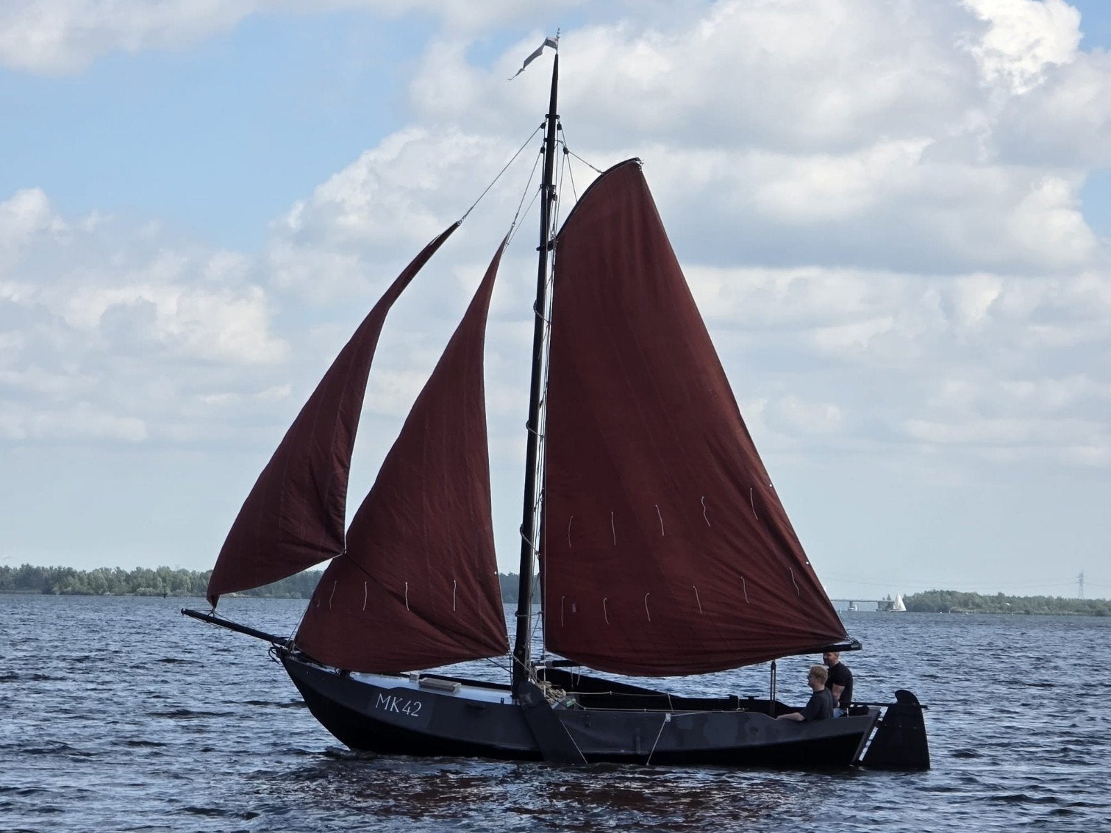 Visserman Zeeschouw, Ophalen, Gebruikt, Staal, Binnenboordmotor