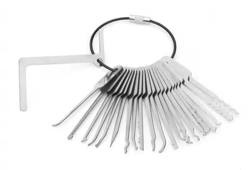 22-delig Lockpickset. Nieuw, Ophalen of Verzenden, Nieuw