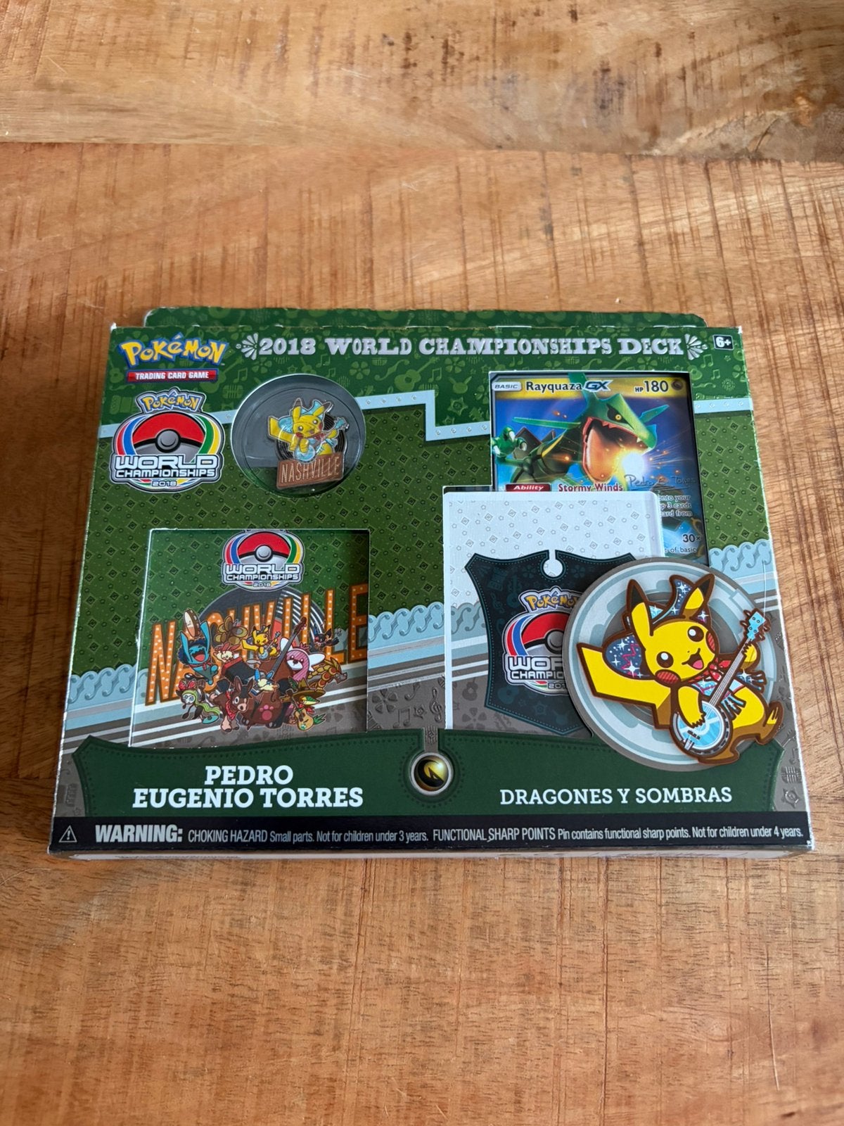 Pokemon World championship deck Rayquaza GX  2018 -, Ophalen, Zo goed als nieuw