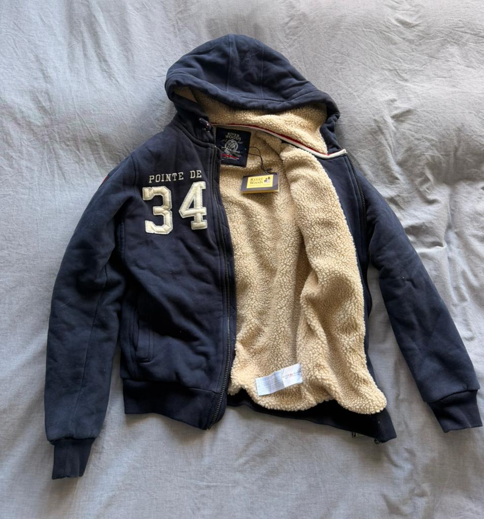 Riverwoods vestje - unisex maat 16, Kleding | Heren, Truien en Vesten, Ophalen of Verzenden, Nieuw, Overige maten, Zwart