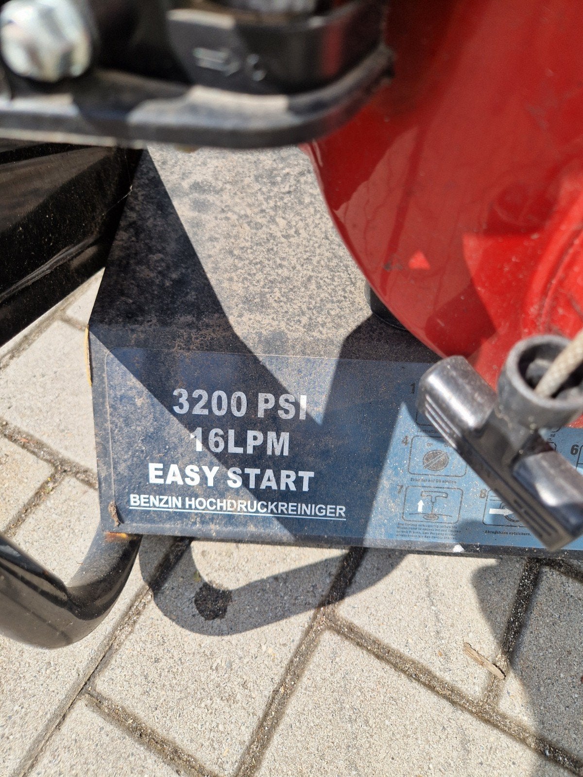 Benzine hogedrukreiniger 3200 PSI 16LPM Easy Start, Doe-het-zelf en Verbouw, Ophalen