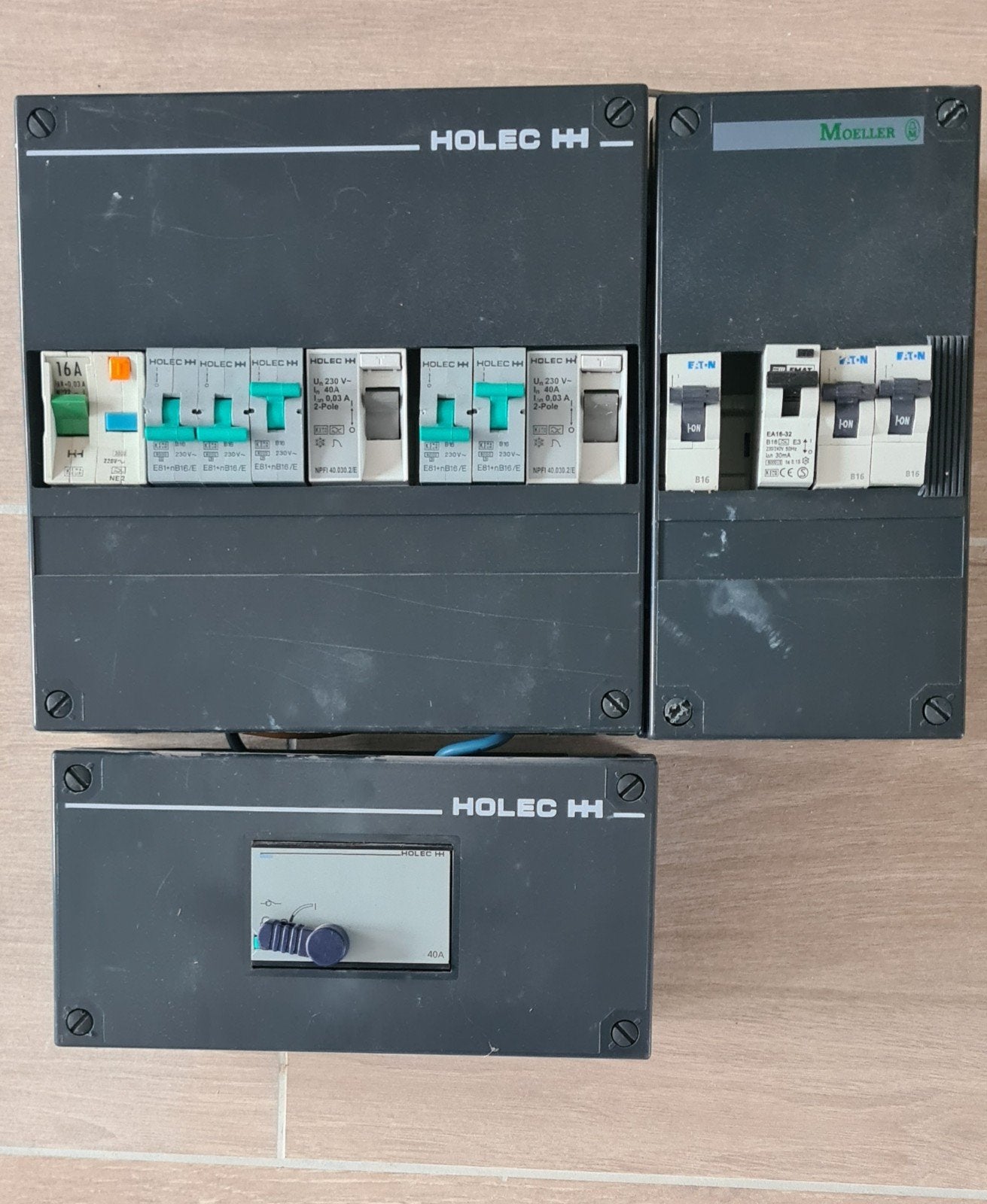 Holec groepenkast, Ophalen, Gebruikt, Overige typen