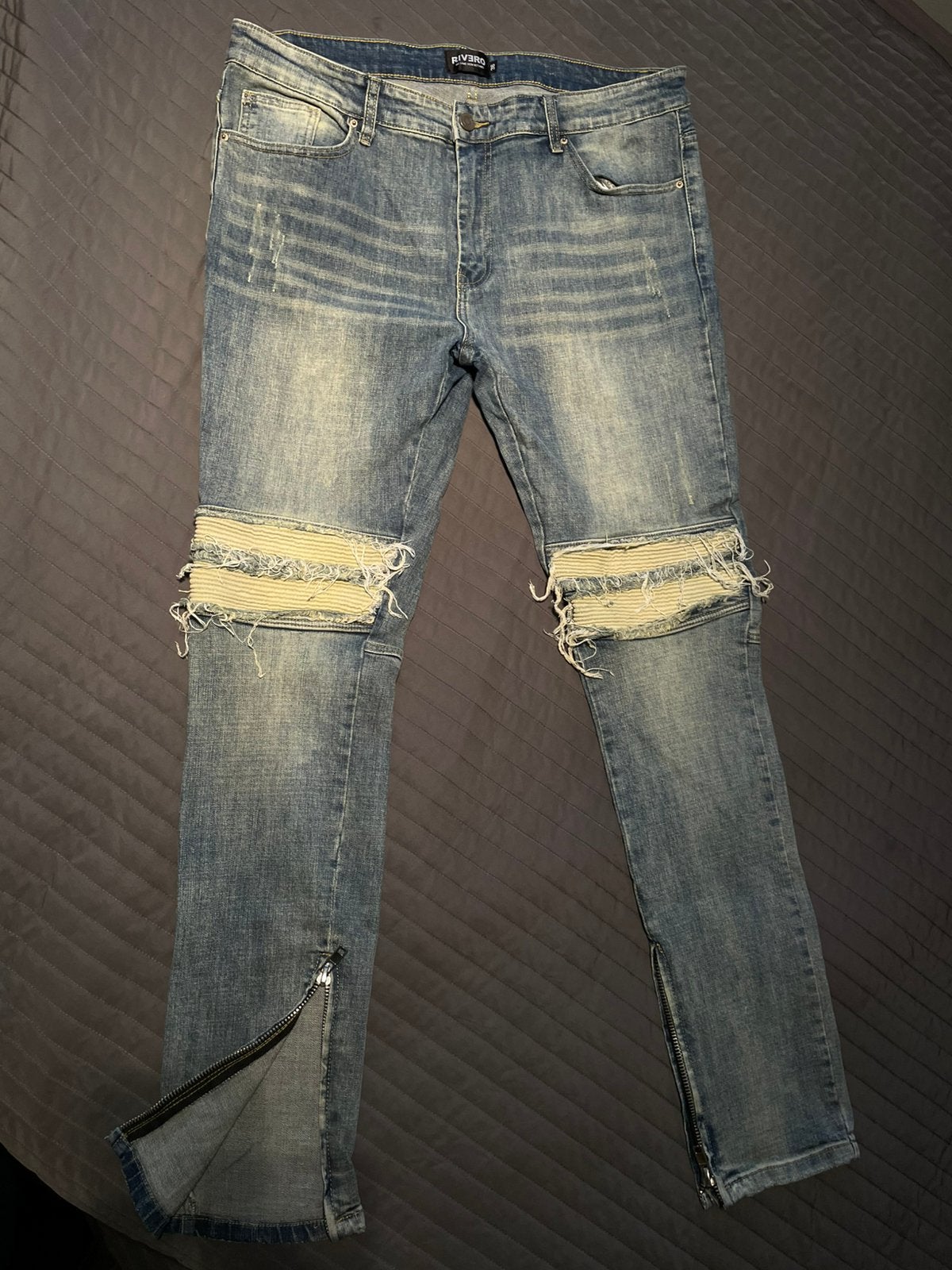 Rivero Jeans maat 36, Ophalen of Verzenden, Zo goed als nieuw, Blauw, W36 - W38 (confectie 52/54)