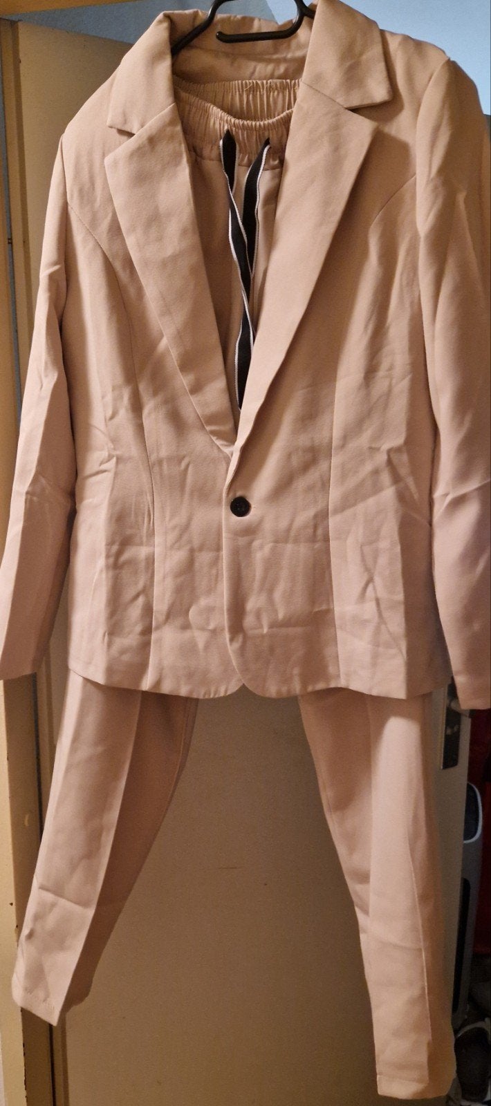 Martin Beige Kostuum - Maat M, Maat 38/40 (M), Kostuum of Pak, Beige, Zo goed als nieuw