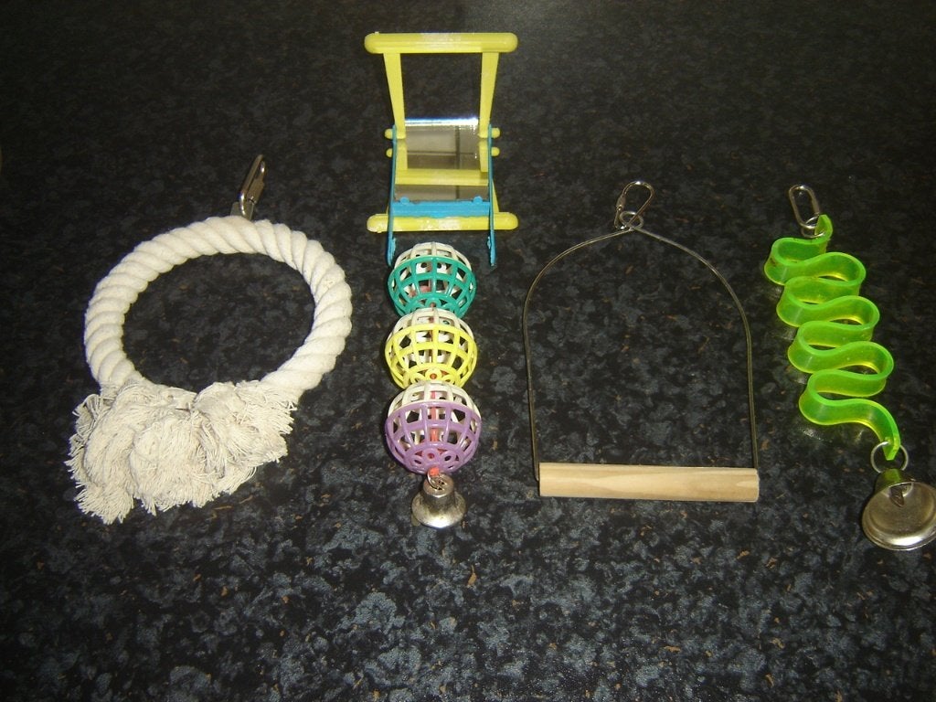 Vogel..speeltjes *, Dieren en Toebehoren, Ophalen, Kooi-accessoires