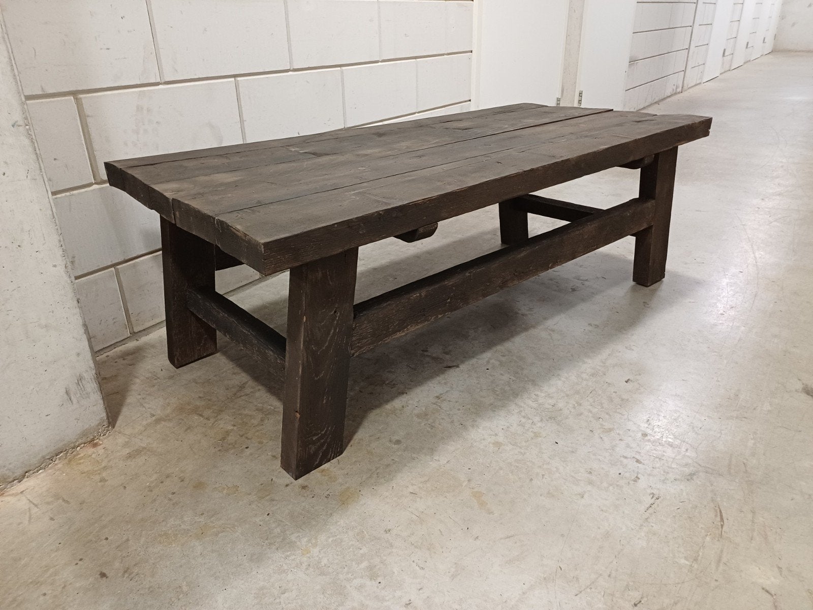 Salontafel, Ophalen, 100 tot 150 cm, Zo goed als nieuw, 25 tot 50 cm