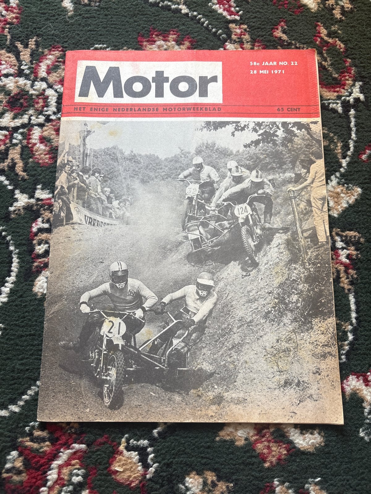 Motorweekblad - 58e Jaargang Nr. 22 - 29 Mei 1971, Ophalen of Verzenden, Gelezen, Algemeen