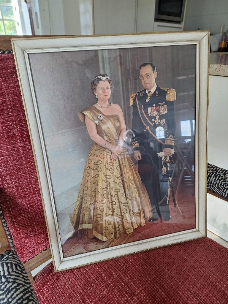 Staatsieportret, Ophalen of Verzenden, Zo goed als nieuw, Nederland, Kaart, Foto of Prent