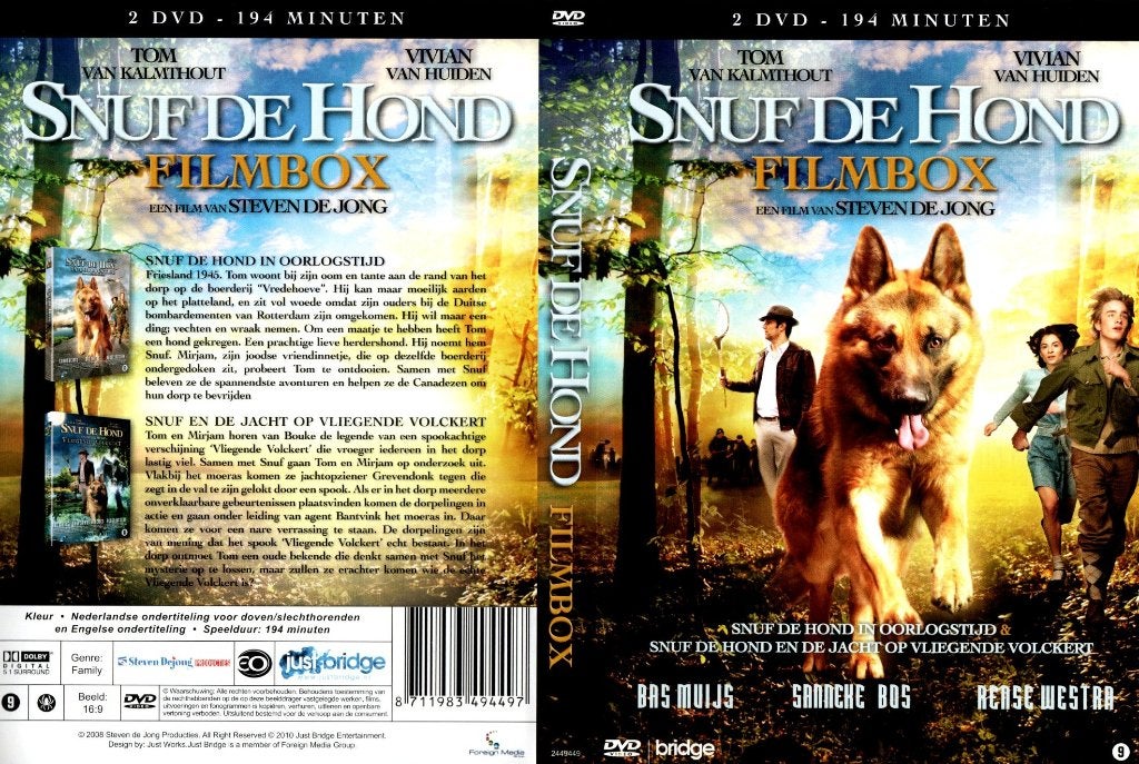 Snuf de hond filmbox, Vanaf 9 jaar, Ophalen of Verzenden, Zo goed als nieuw