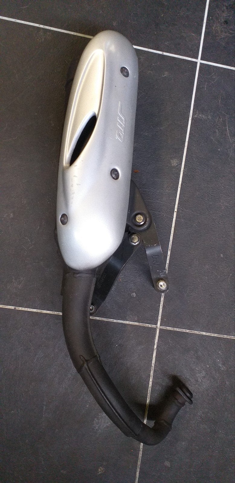 sito plus uitlaat aprilia sr50 piaggio, runner, etc, Ophalen of Verzenden, Zo goed als nieuw, Uitlaat, Piaggio