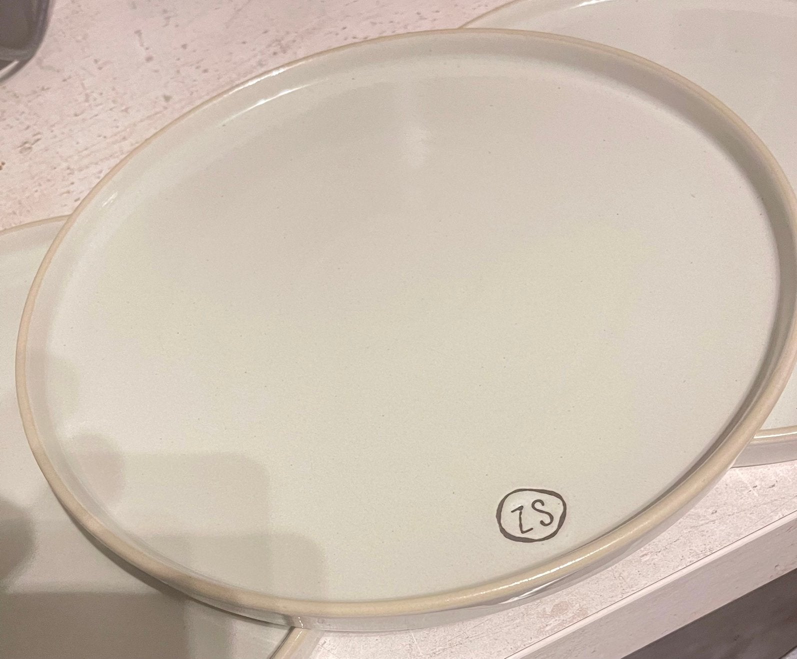 Zusss Dinerborden met Opstaande Rand - 27 cm (Set van 3), Keramiek, Ophalen of Verzenden, Zo goed als nieuw, Bord(en)