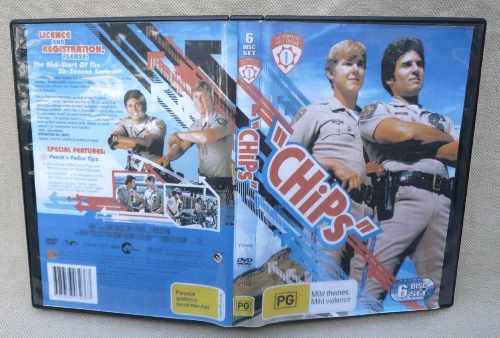 DVD box CHiPs” (1e seizoen 6 DVD’s) , Cd's en Dvd's, Dvd's | Tv en Series, Ophalen of Verzenden, Gebruikt, Overige genres, Boxset