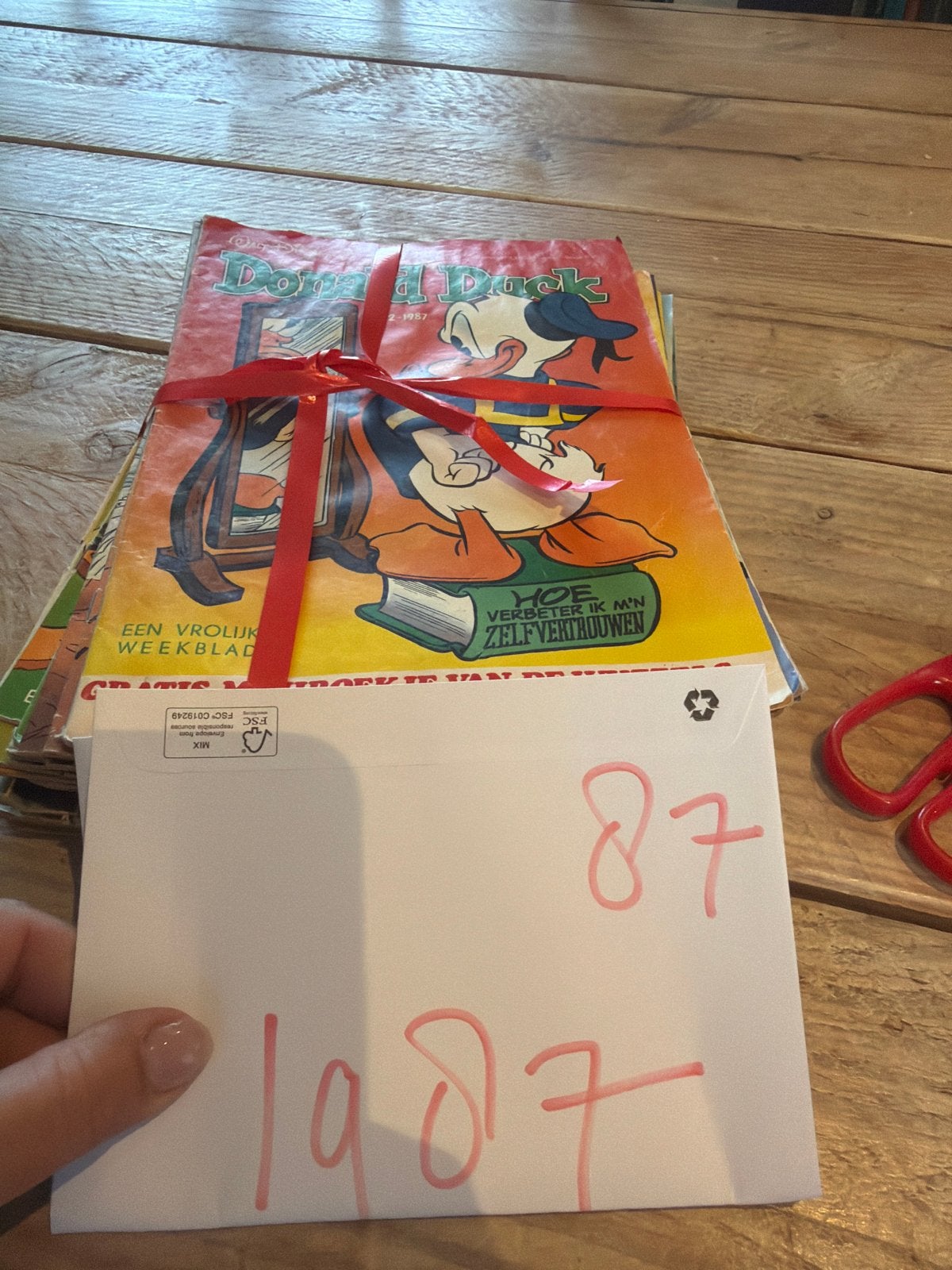 Donald Duck 1987 - 31 originele weekbladen, Meerdere stripboeken, Ophalen of Verzenden, Gelezen