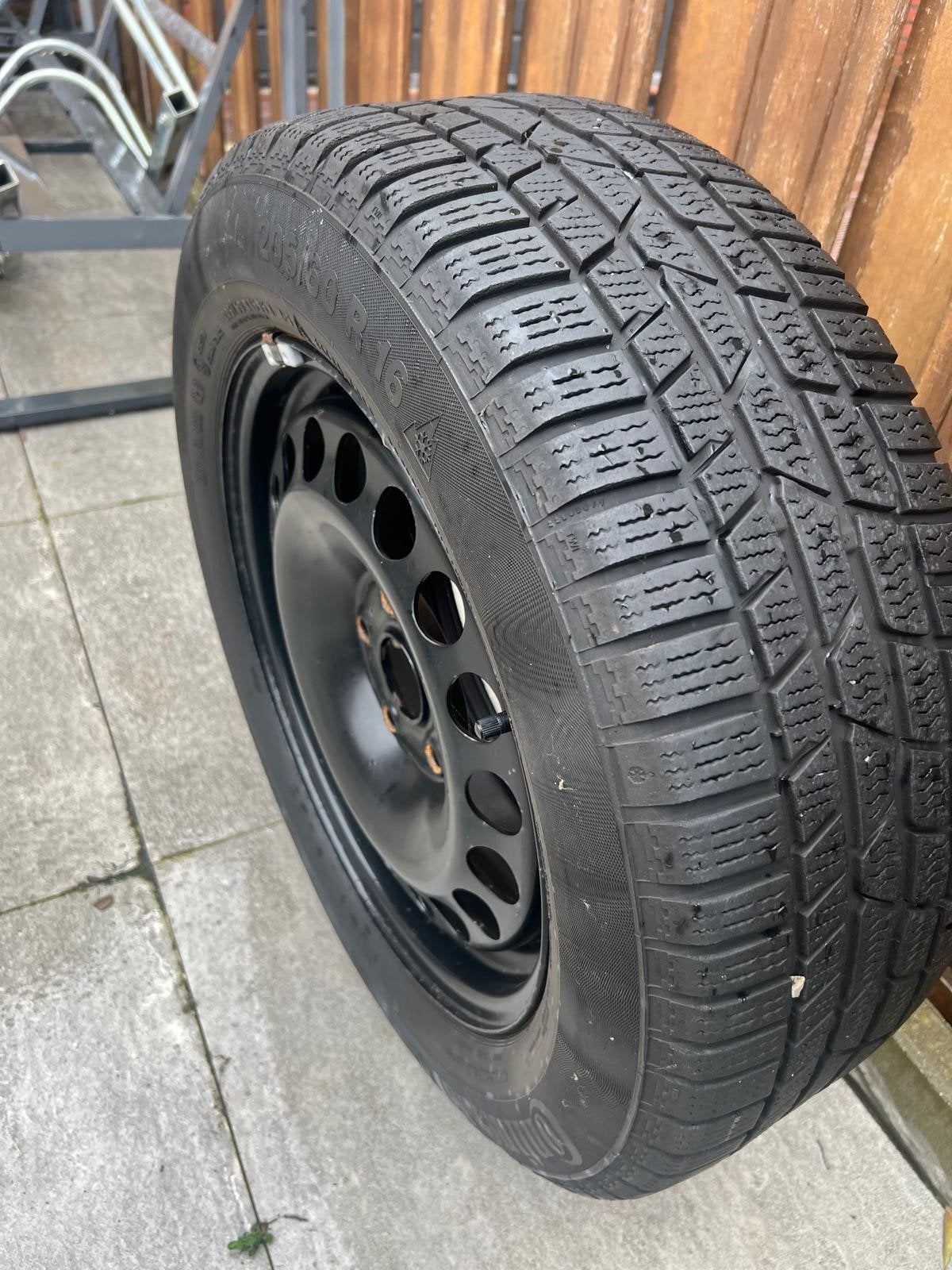 Continental WinterContact TS 830 P 205/60 R16 winterband, Auto-onderdelen, Banden en Velgen, Gebruikt, 16 inch, Banden en Velgen