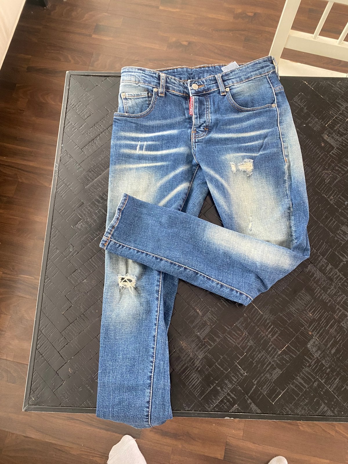 Dsquared2 spijkerbroek, Ophalen of Verzenden, Zo goed als nieuw, Blauw, W30 - W32 (confectie 38/40)
