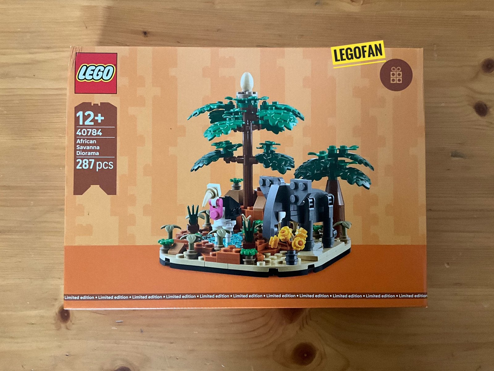 🆕 NIEUW (SEALED!): LEGO 40784 African Savanna Diorama, Ophalen of Verzenden, Zo goed als nieuw
