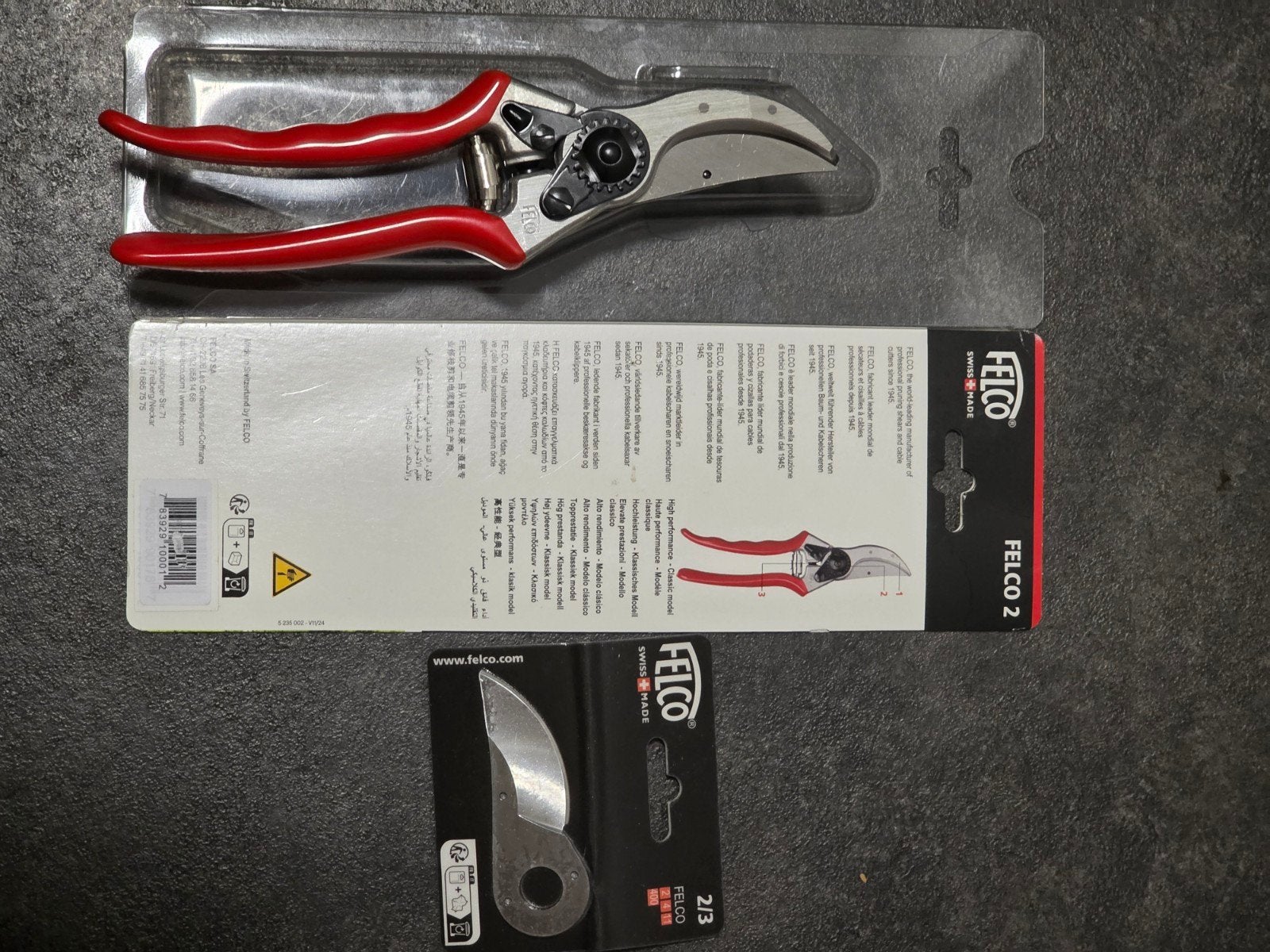 Felco 2 Snoeischaar met Bovenmes - Nieuw in Verpakking, Tuin en Terras, Snoeischaren, Ophalen of Verzenden, Nieuw, 20 t/m 29 mm