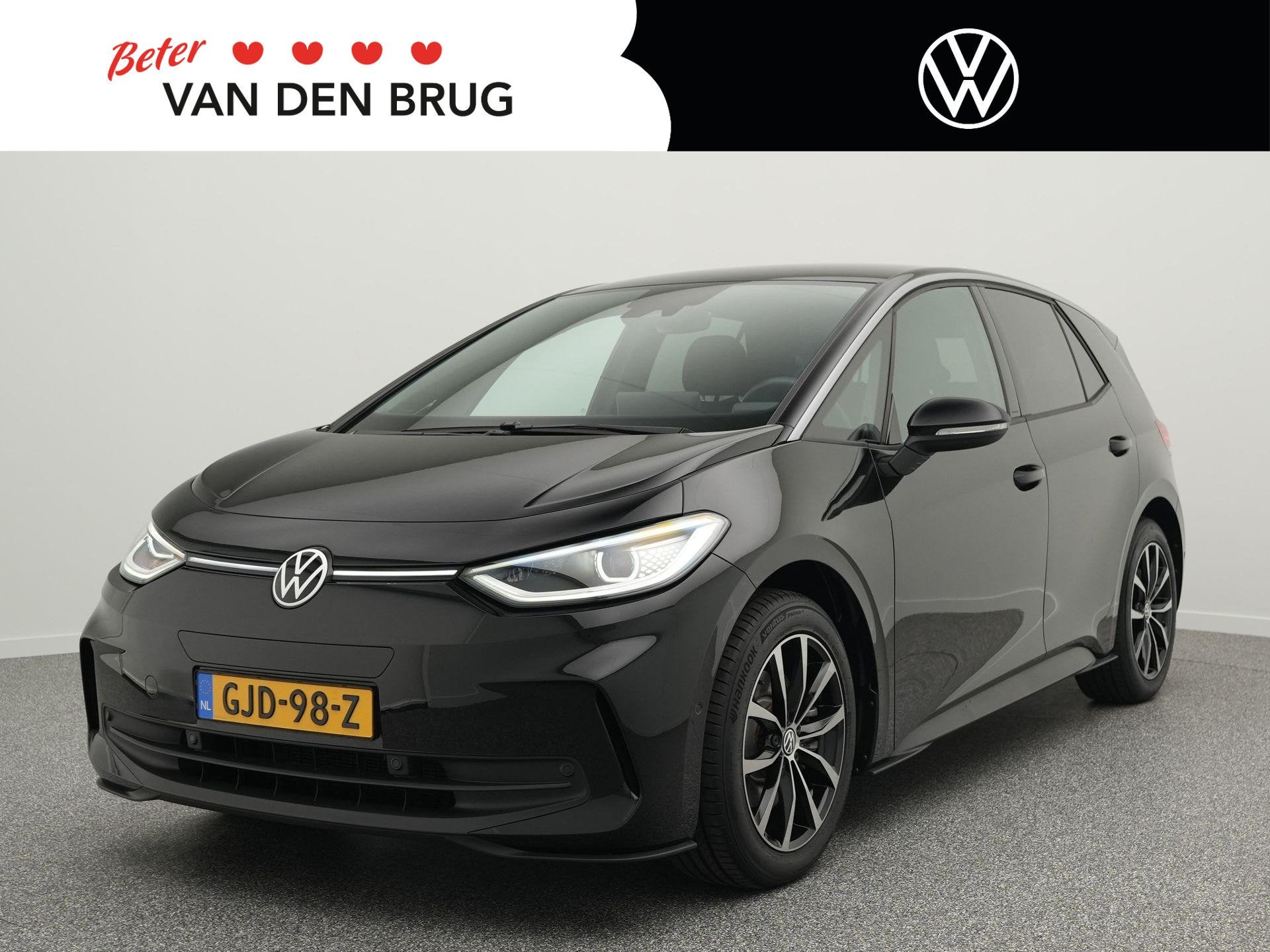 Volkswagen ID.3 Pro S Business 77 kWh 231pk | SoH 99% | IQ M, Auto's, Automaat, Gebruikt, ID.3, Zwart