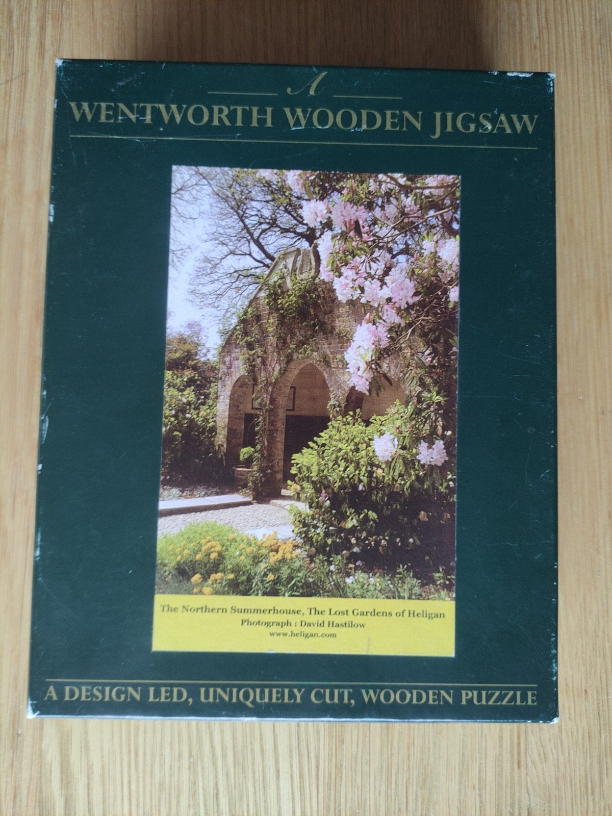 Wentworth Houten Legpuzzel - The Lost Gardens of Heligan, Ophalen of Verzenden, Minder dan 500 stukjes, Gebruikt, Legpuzzel