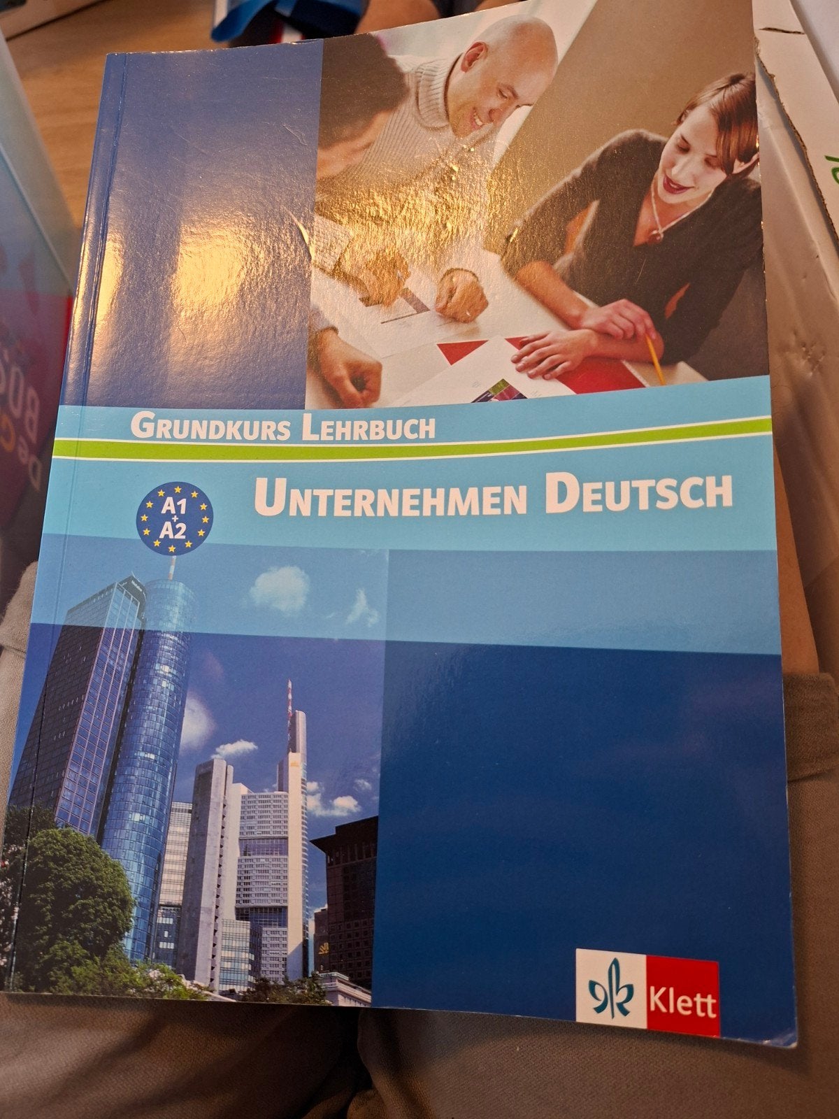 Grundkurs Lehrbuch Unternehmen Deutsch A1 A2 Klett, Ophalen of Verzenden, Zo goed als nieuw, Klett, Non-fictie