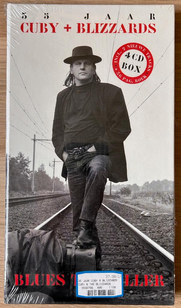 CUBY & BLIZZARDS - Blues traveller: 35 jaar ( 4CD Boxset ), Ophalen of Verzenden, Zo goed als nieuw, Blues