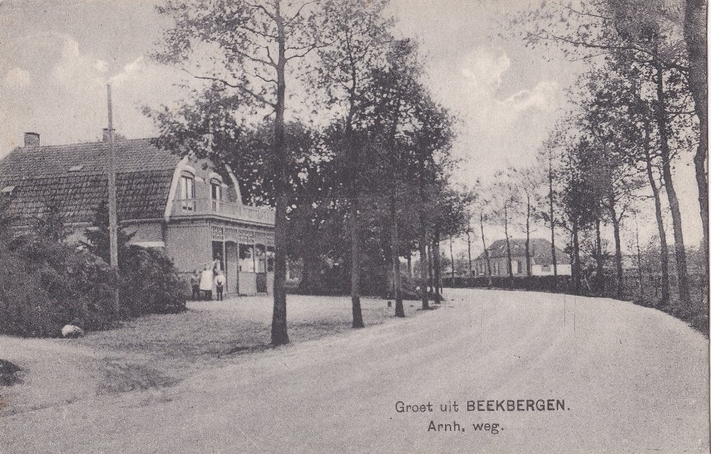 Beekbergen Arnh. weg, Ophalen of Verzenden, 1920 tot 1940, Gelopen, Gelderland
