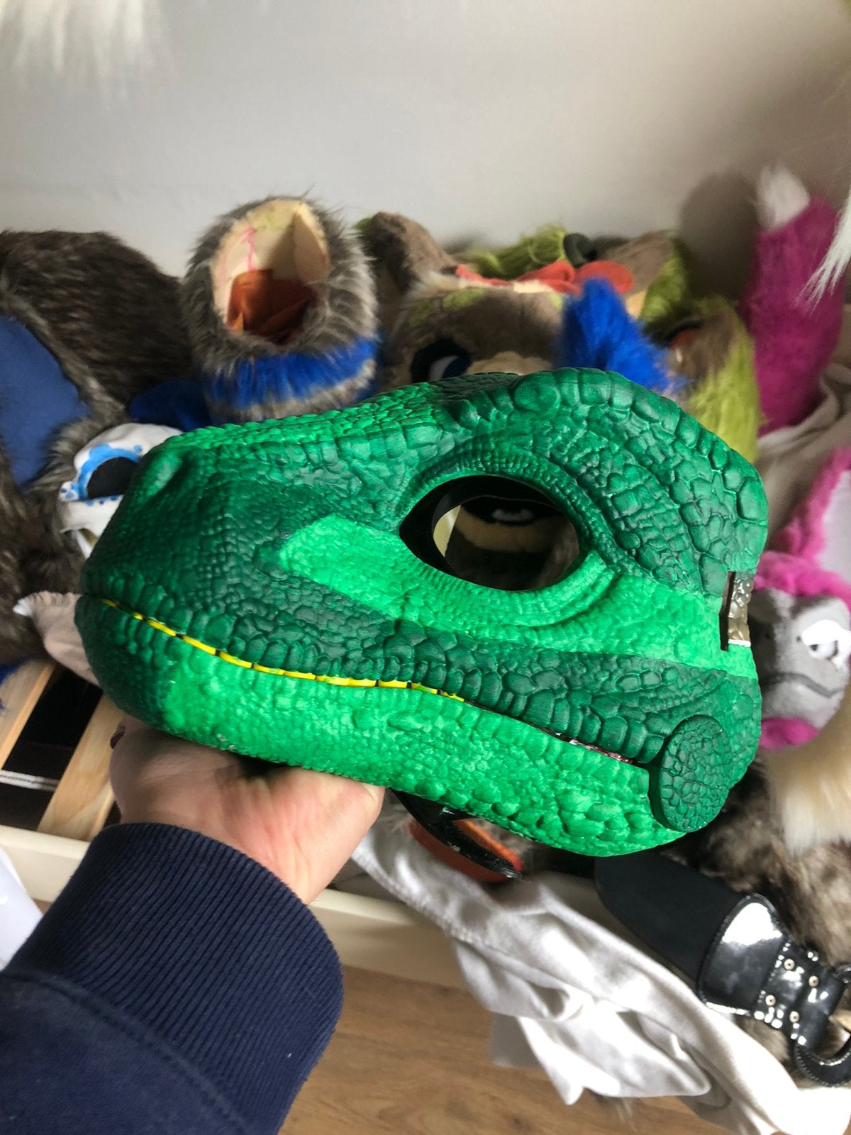 Fursuit dino mask, Ophalen of Verzenden, Nieuw