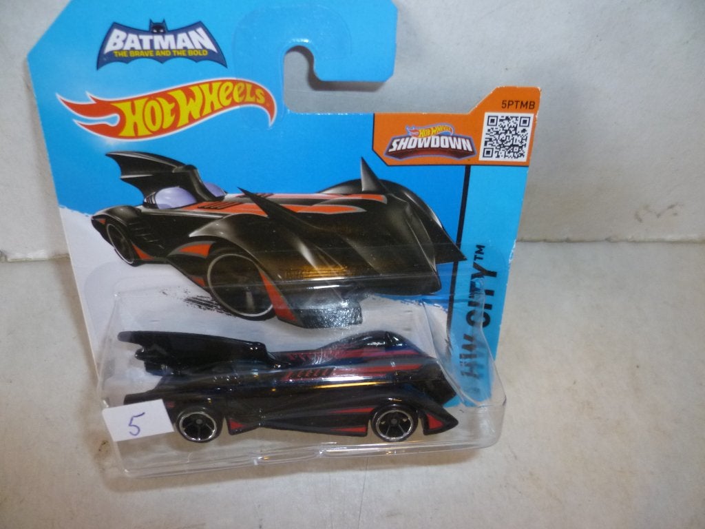 Hot Wheels 2015 Batman Batmobile film modelauto ( 5), Ophalen of Verzenden, Nieuw, Film, Beeldje, Replica of Model