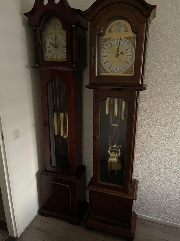 2 staande klokken, Antiek en Kunst, Ophalen