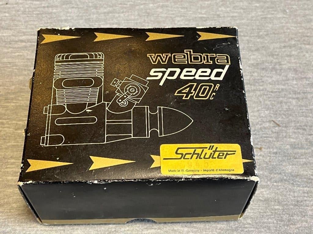 Webra Speed 40RC, Ophalen of Verzenden, Gebruikt