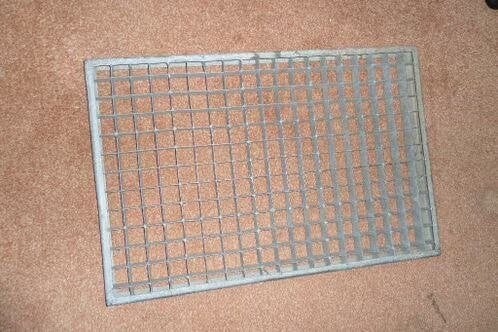 Drooglooprooster - L60xB40xD3cm - Thermisch verzinkt, Ophalen, Overige materialen, Nieuw, Droogloopmat
