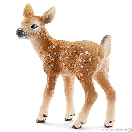 Schleich 14711 ree, dierfiguur, Verzamelen, Dierenverzamelingen, Ophalen of Verzenden, Zo goed als nieuw, Hert, Beeldje of Figuurtje