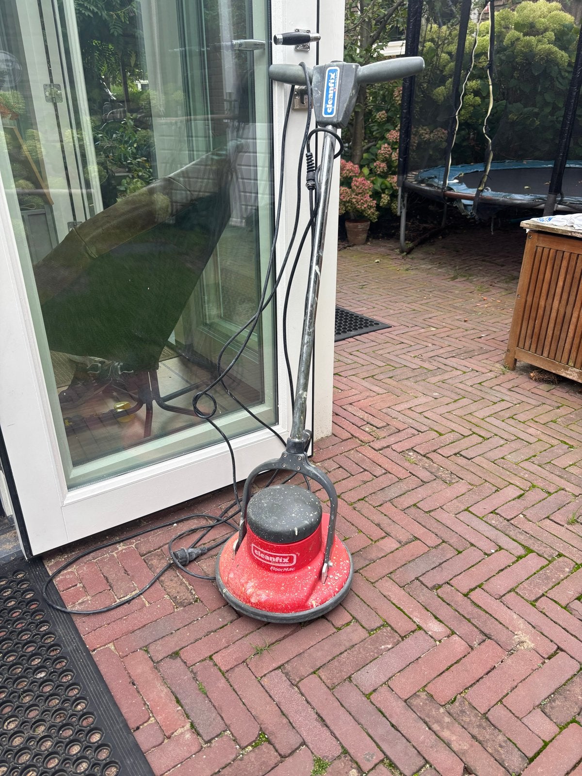 Cleanfix Floormac Schrob- en Boenmachine, Doe-het-zelf en Verbouw, Ophalen, Gebruikt, Schrobmachine