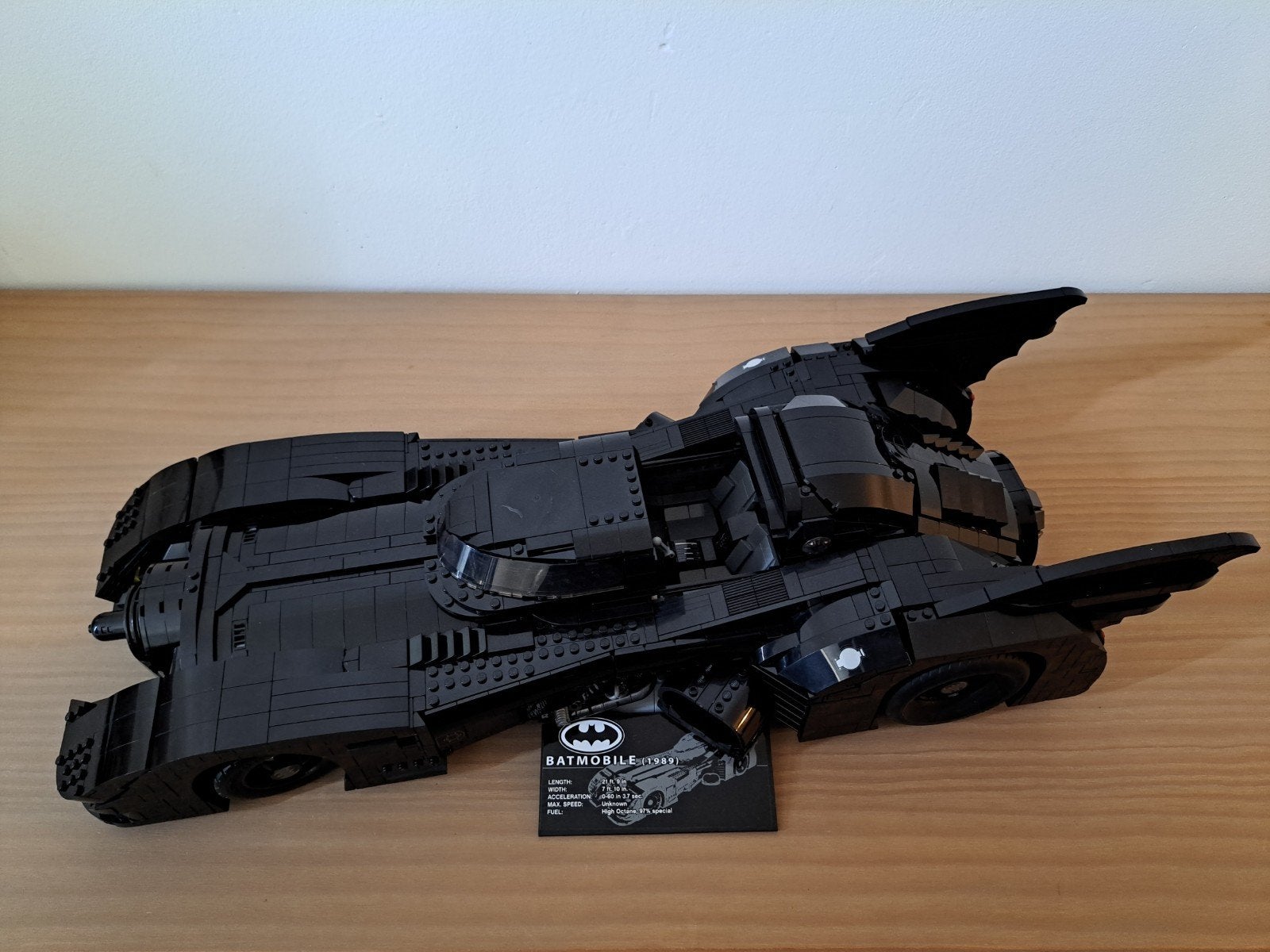 LEGO Batmobile 1989 (76139) - enkele onderdelen missen, Ophalen of Verzenden, Gebruikt, Overige merken