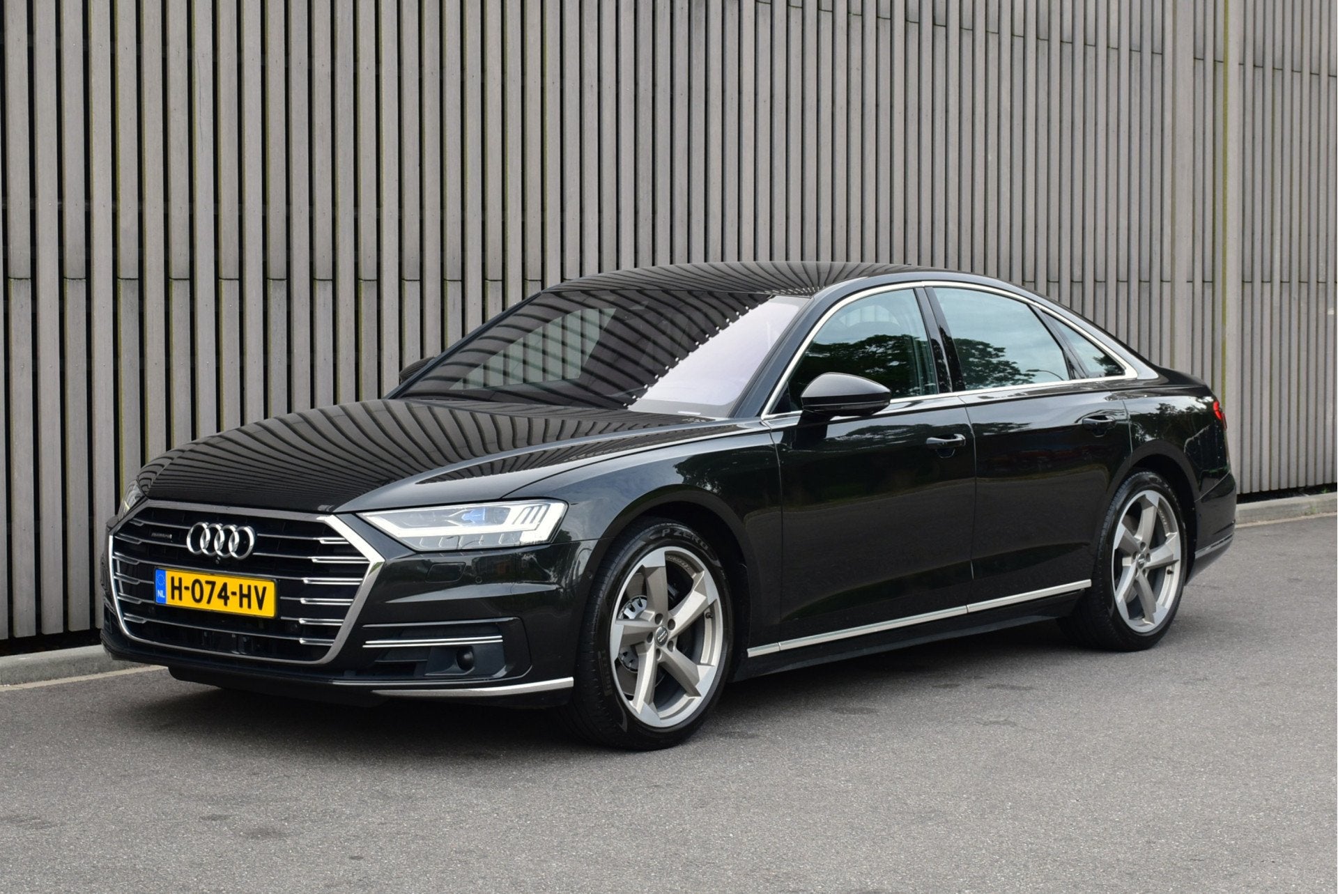 Audi A8 55 TFSI quattro Pro Line Plus 4-Wielsturing ACC Soft, Gebruikt, Euro 6, 2995 cc, Leder