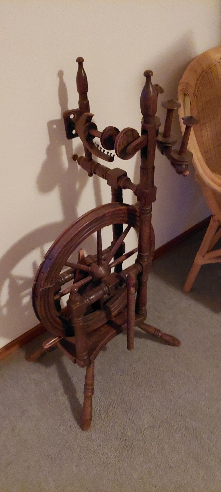 Antiek Spinnewiel - Decoratief en Functioneel, Ophalen