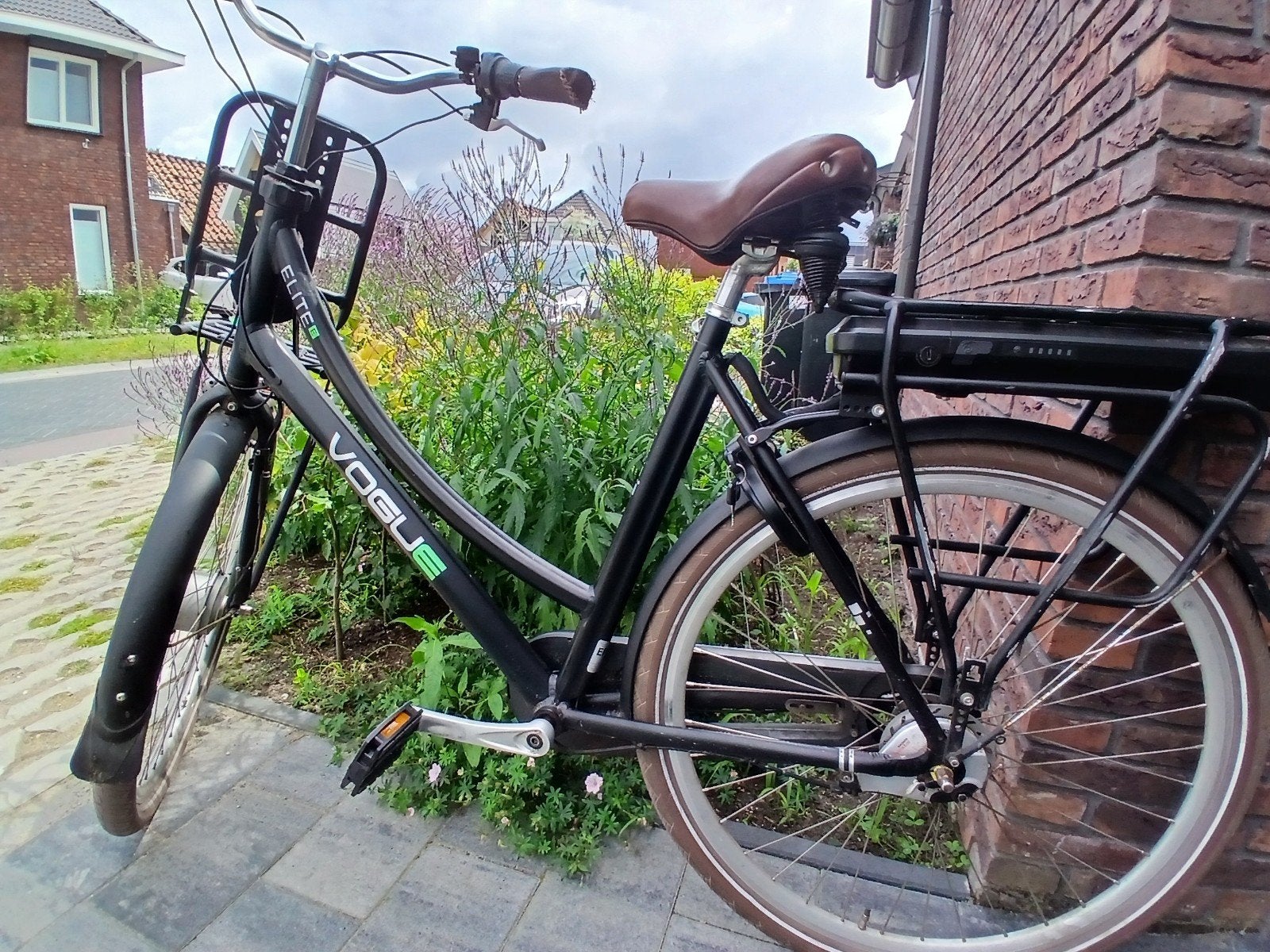 Electrische transportfiets Vogue Elite, Fietsen en Brommers, Elektrische fietsen, Overige merken, Gebruikt, Ophalen of Verzenden