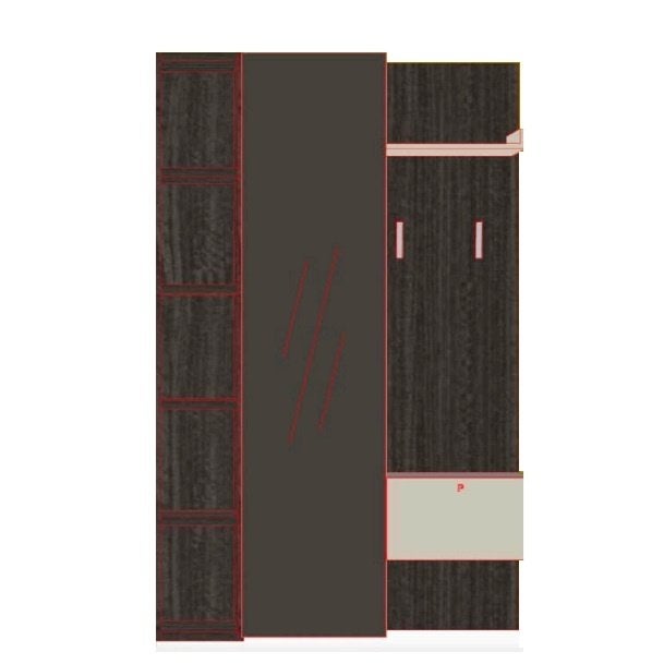 Foto 5 van Garderobe (kapstok) met spiegel showmodel van € 1845,00 voor