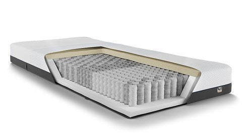 Matras, pocketvering, Huis en Inrichting, Ophalen, Zo goed als nieuw, Matras, 200 cm