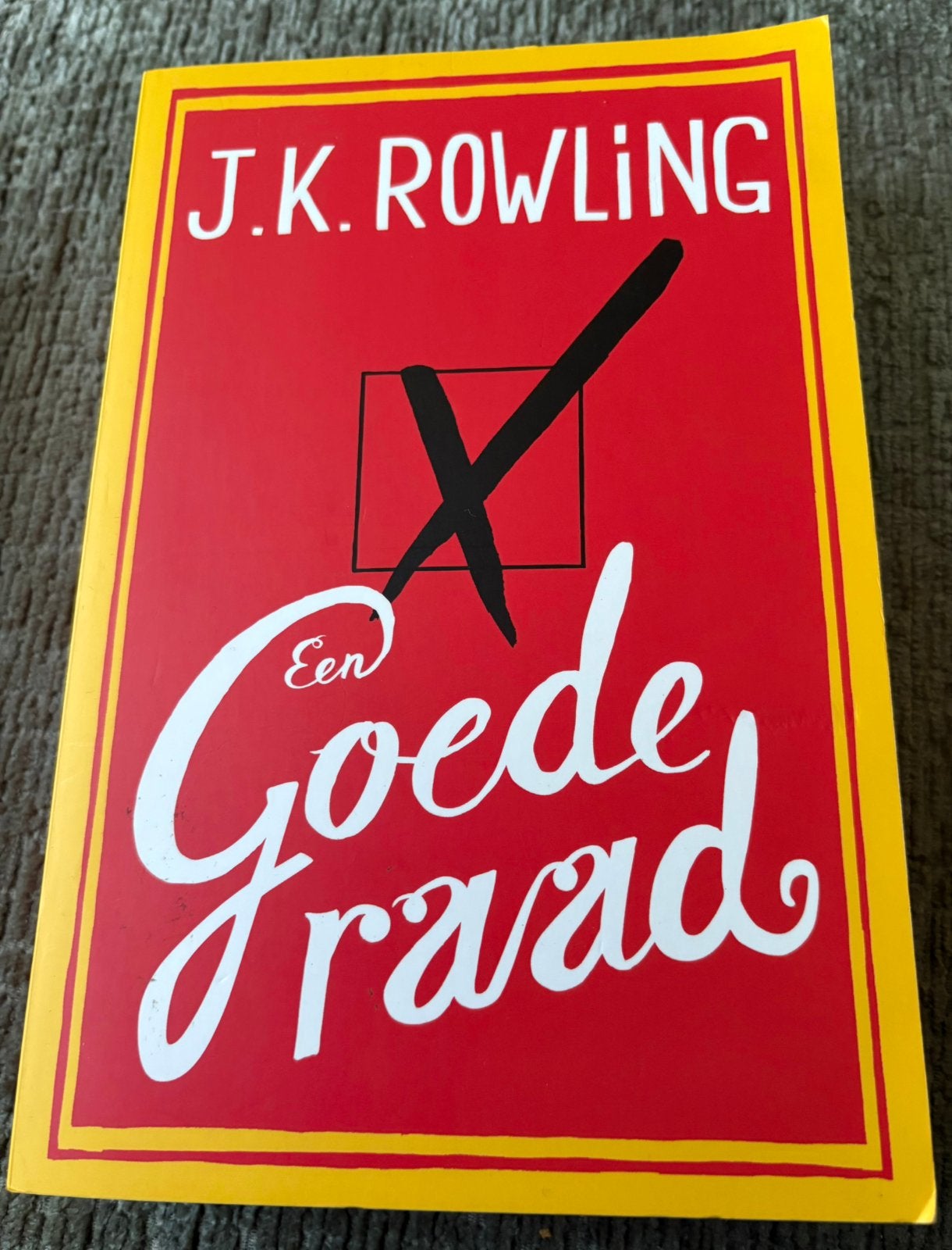 J.K. Rowling - Een goede raad, Boeken, Europa overig, J.K. Rowling, Nieuw, Ophalen of Verzenden