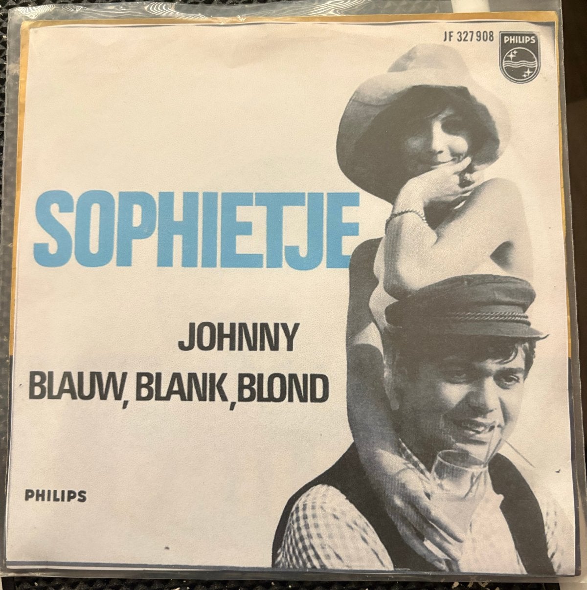 Sophietje - Johnny / Blauw, Blank, Blond (Single), Gebruikt, Originele persing, 7 inch, Single